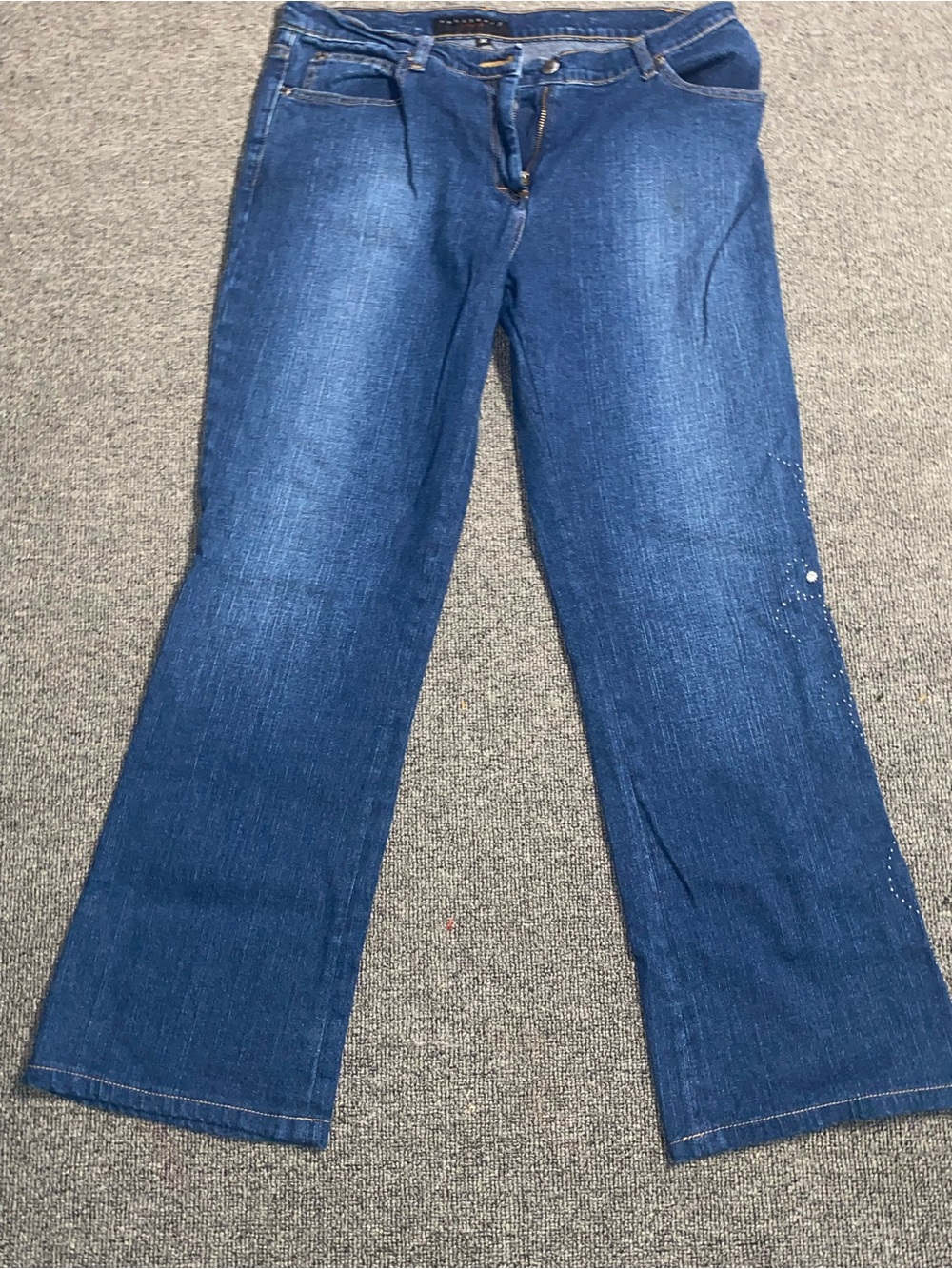 Sanctuary Women's Wide-Leg Jeans - Dark Blue Wash